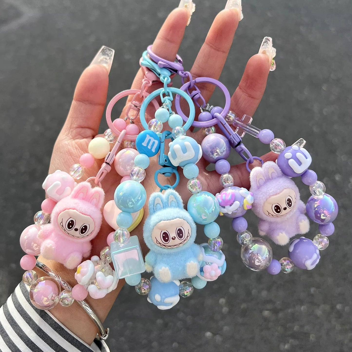 Porte clés mini labubu