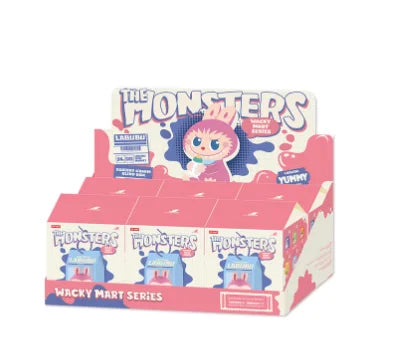 Véritable Pop Mart les monstres saveur étrange dépanneur Squishy porte-clés boîte aveugle Labubu sac à bandoulière pour labbubus