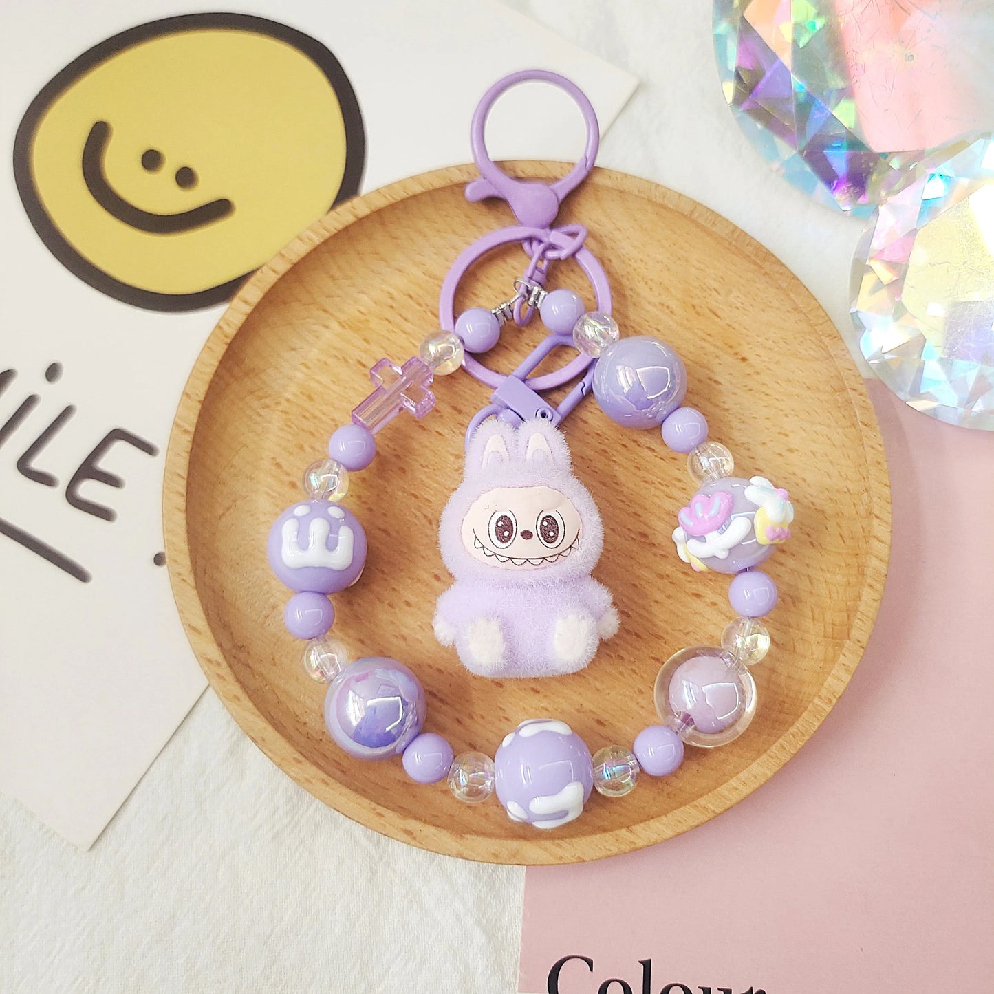 Porte clés mini labubu