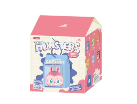 Véritable Pop Mart les monstres saveur étrange dépanneur Squishy porte-clés boîte aveugle Labubu sac à bandoulière pour labbubus